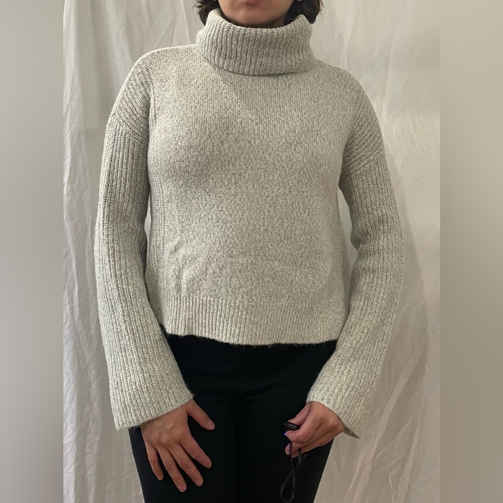 Vintage 90s Calvin Klein Turtleneck Sweater / SZ XS